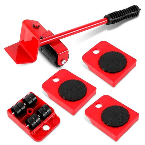 Generic Kit De déplacement De Meubles Levier de Levage et 4 Patins 150 kg