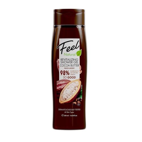 product_image_name-Feel-Lot de 2 - Gel Douche Hydratant Cocoa Butter 500 ml-1