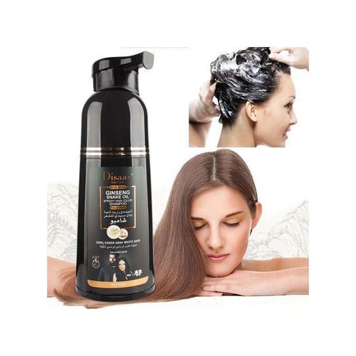 product_image_name-Disaar-Shampoing Noircissant - à L'huile D'Argan - Coloration Noir Des Cheveux En 10min - 400ml-3