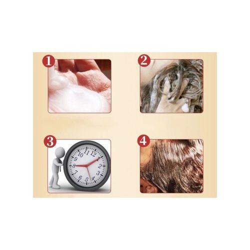 product_image_name-Disaar-Shampoing Noircissant - à L'huile D'Argan - Coloration Noir Des Cheveux En 10min - 400ml-8