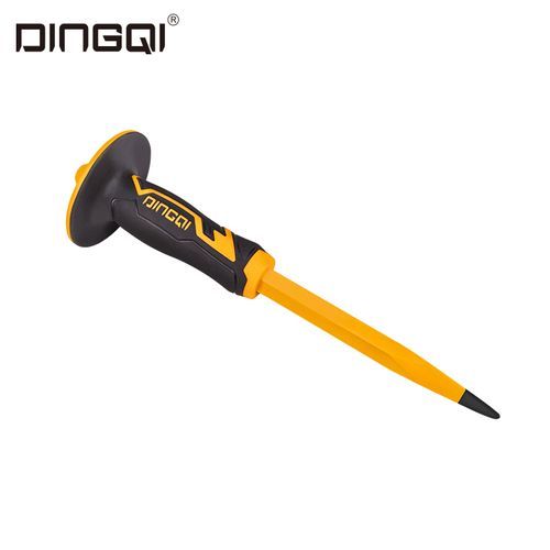 product_image_name-DINGQI-Burin Marteau Pointu 305 X 4 X 19Mm Avec Protection Renforcé-5