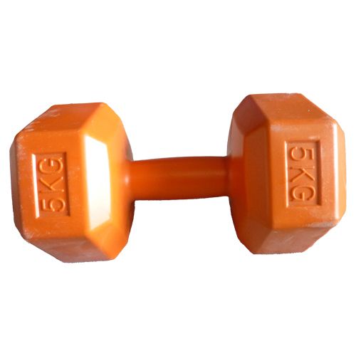 tajplast Poids De Musculation Terminator - Haltère - 5 Kg - Orange