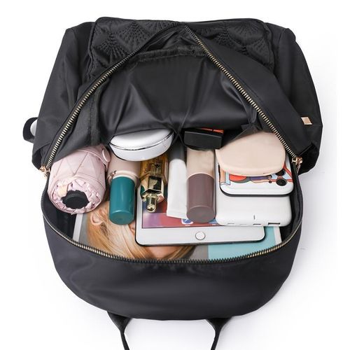 product_image_name-Gukbis-Sac à dos décontracté pour femmes Automne/Hiver - Grande capacité, multifonctionnel, léger et confortable pour voyager et faire la navette - Noir-3