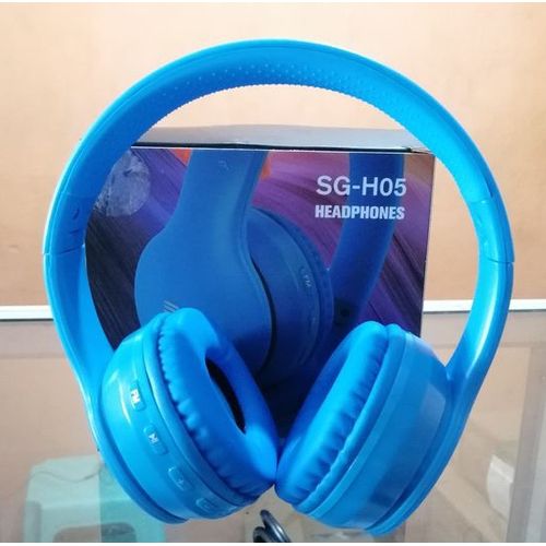 Generic Casque Bluetooth Multi Fonction SG H05 Bleu Prix pas