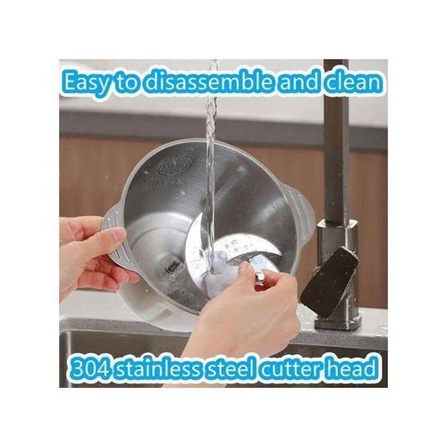 product_image_name-Generic-Mixer - Hachoir Pour Viande - Foutou - Graine Sec - Légume - Fruit - 3 Litres-5