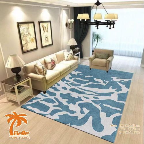 product_image_name-Belle-BNEST 160*220cm Tapis Salon-bleu-blanc-1