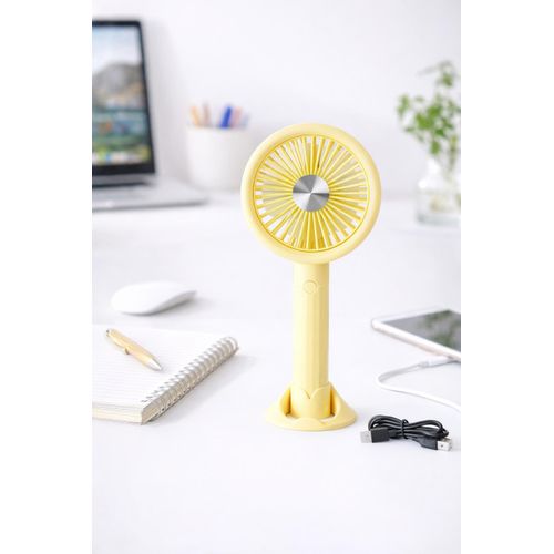 product_image_name-Generic-Mini Ventilateur Portable Rechargeable – Ventilateur Main & Bureau 2 en 1-2