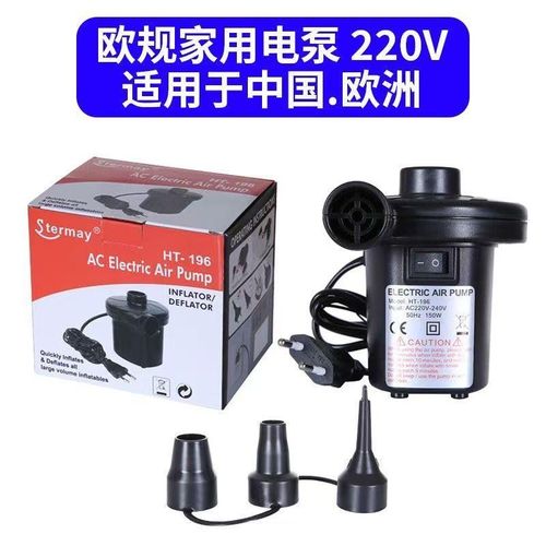 product_image_name-Belle-Matelas Gonflable Classic - 2 Places+ Pompe Electrique bleu-5