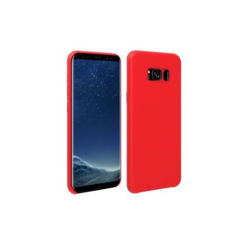 Generic Coque Silicone Compatible Pour Samsung Galaxy S8 PLUS Avec Antichoc - ROUGE