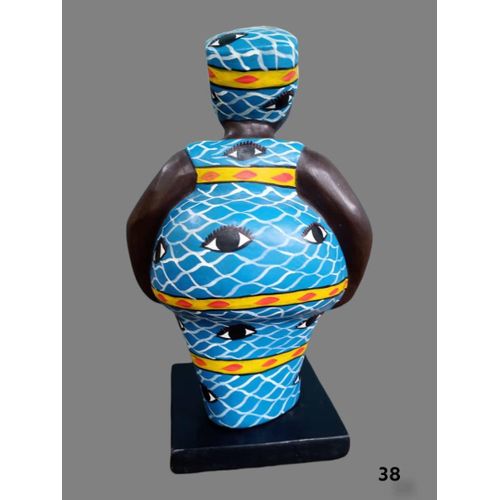 Generic Statue Colon en Bois peint - image 4