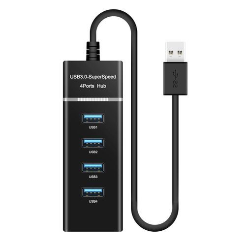 Hub usb 2.0 multiprise usb 4 ports multiplicateur usb hub data hub