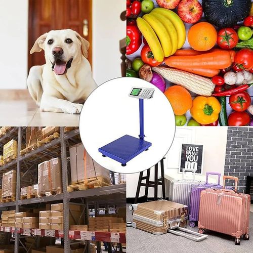 product_image_name-Generic-Bascule  Électronique - Balance Industrielle 500kg - Double Ecran - Bleu-4