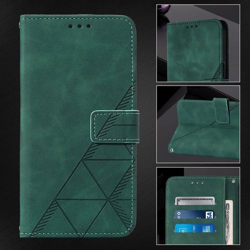 product_image_name-Generic-Etui A Rabat Samsung Galaxy A17 Avec 1 Antichoc 5D - Vert-6