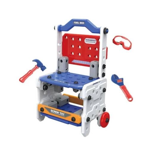 product_image_name-Generic-Boîte à Outils Enfant 3 en 1 – Tabouret, Mallette & Atelier de Bricolage-1