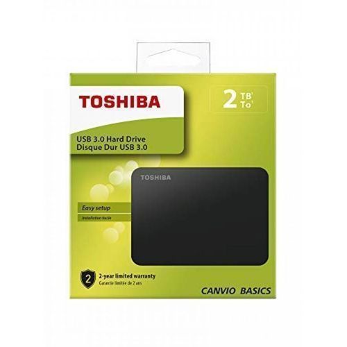 Toshiba Disque Dur Externe 2To - USB 3.0 -Noir - Prix pas cher