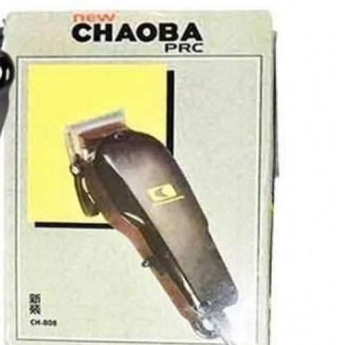 product_image_name-Chaoba-Tondeuse à Cheveux CH-808 - 220 V / 50 HZ - Noir +Lame Pour Tondeuse De Cheveux Offerte - Garantie 3 Mois-1