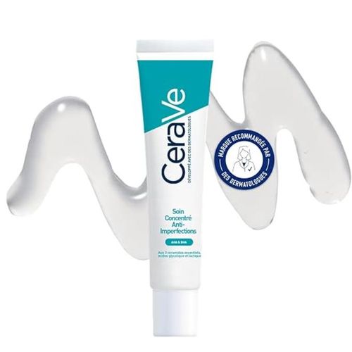 product_image_name-Cerave-Soin Concentré Anti-Imperfection - Réduit les Imperfections, Resserre les Pores Dilatés - AHA-BHA + Acide Hyaluronique + 3 Céramides - Peau à Tendance Acnéique - 40 ml-1