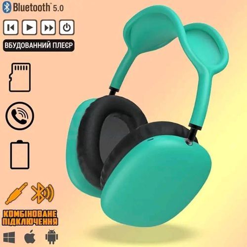 CASQUE BLUETOOTH P9 BLEU à bas prix