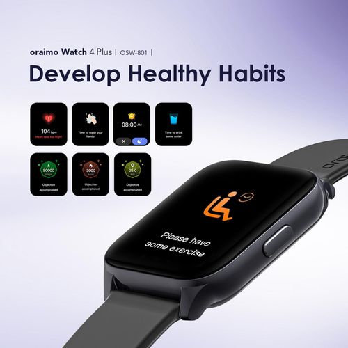 product_image_name-Oraimo-Watch 4 Plus 2.01 - Montre Intelligente - HD IP68-5