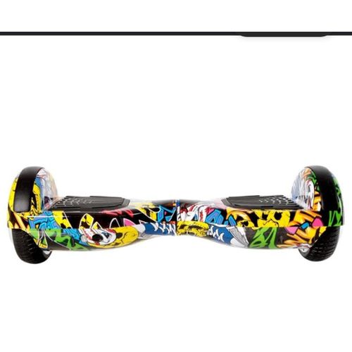 Generic HOVERBOARD DE 6'5 POUCES AVEC LUMIÈRES LED BLUETOOTH - image 2