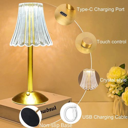Generic Lampe Tactile LED Rechargeable Sans Fil, Luminaire