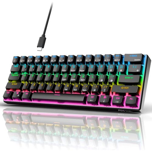 product_image_name-Generic-Clavier mécanique de jeu filaire BAJEAL K101 60 % RGB, touches remplaçables à chaud USB-C-1