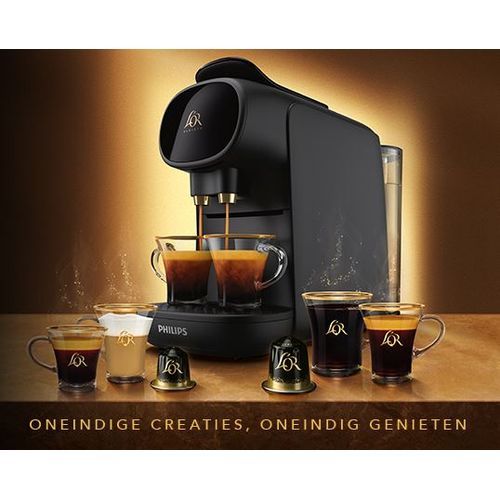 Philis MACHINE PHILIPS NESPRESSO® BARISTA SUBLIME PIANO NOIR