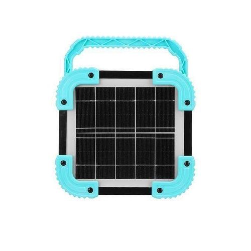 product_image_name-Generic-Lampe solaire LED Portable, Rechargeable par USB, lampe de poche réglable à 360 ° avec ampoule, pour l’extérieur, jardin, Camping, tente, pêche  HFY-2