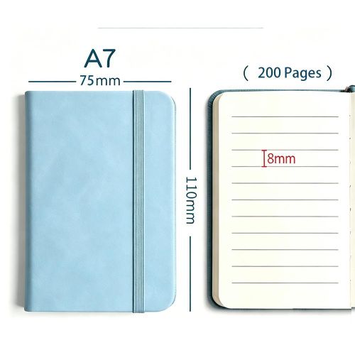 Generic Carnet de Notes & de Journal, Cahier A7 Poche Couverture Rigide PU - image 4