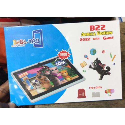 BEBE TAB Tablette Educative – K60- 2Giga RAM 32 Giga Stockage + Jeux  Intégrés - Ivoirshop - Site de vente en ligne en Côte d'ivoire