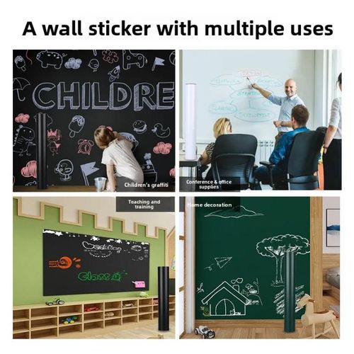 product_image_name-Generic-TABLEAU NOIR AUTOCOLLANT -AVEC 5 BÂTONS-3