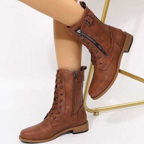 Fashion Bottes Martin Femme Grande Taille Prix pas cher Jumia CI