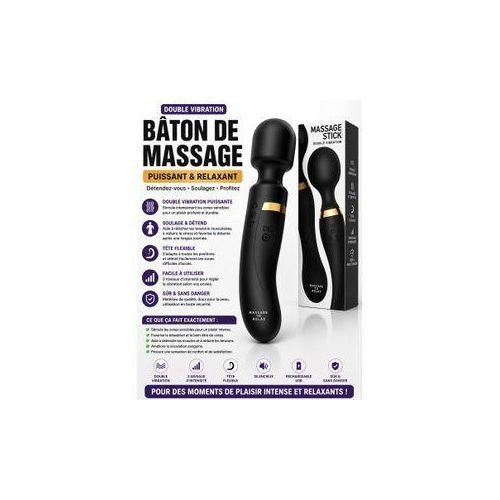 Generic Massage Stick Double Vibration – Appareil de Massage Corporel Électrique – Double Vibration - image 3