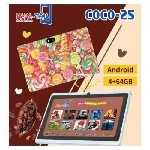 BEBE TAB TABLETTE ENFANT BÉBÉ-TAB COCO 25 4G RAM /64GB- VERT 6 MOIS DE  GARANTIE - Prix pas cher