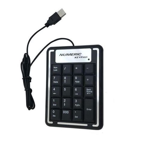 Generic Pavé Numérique Pour Ordinateur Portable - Noir