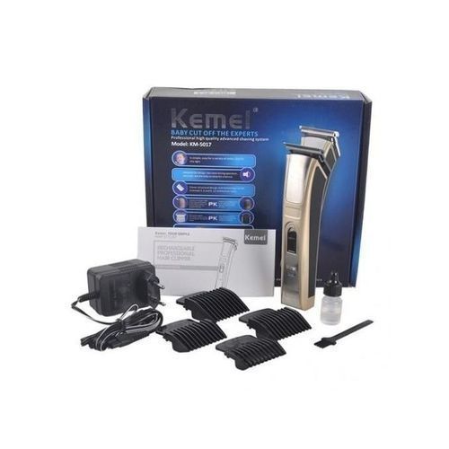product_image_name-Kemei-Tondeuse Electrique Rechargeable KM-5017 10 W - Cheveux Et Barbe - Pour Hommes Et Enfants - Or-1