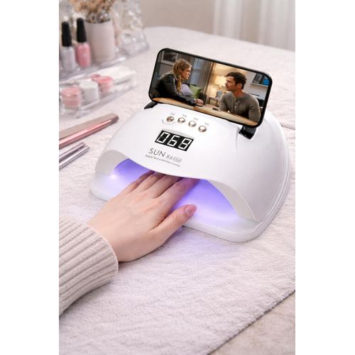 product_image_name-Generic-Lampe UV LED – Séchage Rapide des Ongles avec Support Téléphone-3