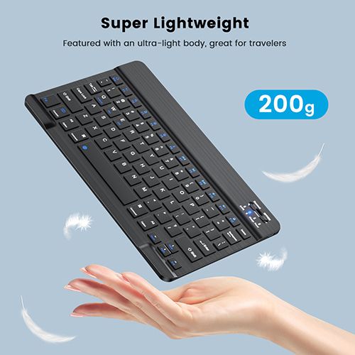 Clavier bluetooth sans fil ultra mince pour ipad, tablette, smaartphone eT  iPHONE