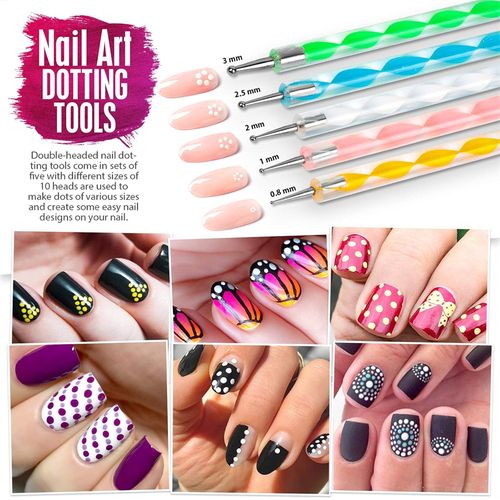 product_image_name-Generic-Kit D'outils D'art Des Ongles Ensemble De Pinceaux De Peinture à Ongles UV-4