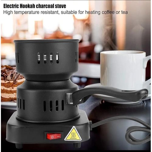 product_image_name-Generic-Plaque chauffante, réchaud à charbon, réchaud de camping électrique 1000 W, narguilé, poêle à charbon, brûleur à charbon, plaque chauffante à charbon (noir)-3