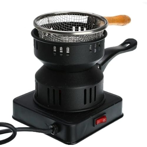 product_image_name-Generic-Plaque chauffante, réchaud à charbon, réchaud de camping électrique 1000 W, narguilé, poêle à charbon, brûleur à charbon, plaque chauffante à charbon (noir)-4