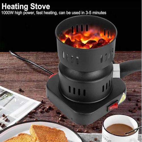 product_image_name-Generic-Plaque chauffante, réchaud à charbon, réchaud de camping électrique 1000 W, narguilé, poêle à charbon, brûleur à charbon, plaque chauffante à charbon (noir)-7