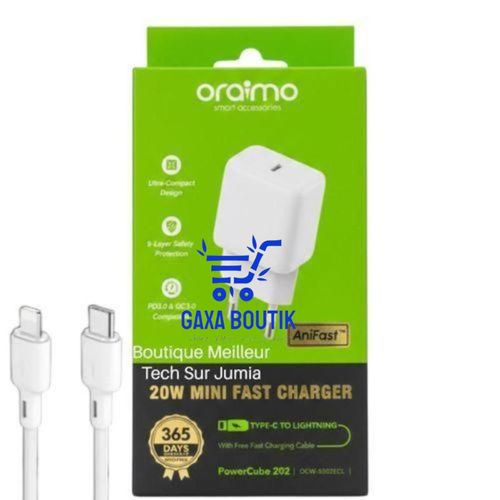 Oraimo Chargeur Ultra Rapide - Type-C - image 3