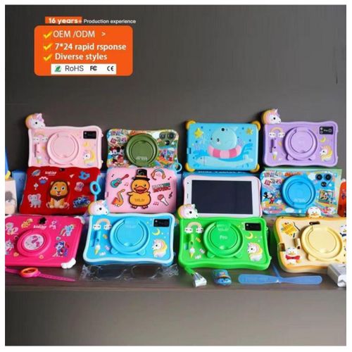 product_image_name-Generic-Tablette Educative enfant , 7 pouces Android , 8 Go de RAM, 128Go de ROM,Bluetooth, Wi-Fi, double caméra, contrôle parental - KIT a l'intérieur-4