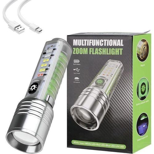 Generic Lampe De Poche LED 3LED Fluorescente Camping Rechargeable - image 3