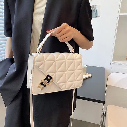 product_image_name-Fashion-Ladies Handbag Leather Handbags Women Crossbody Bag Shoulder Bags Sling Bag Hobo Bag White-2