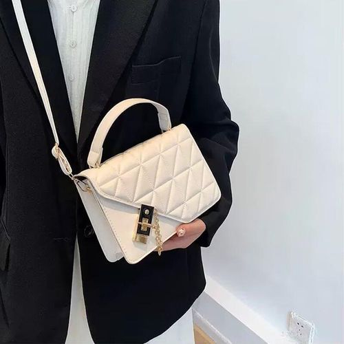 product_image_name-Fashion-Ladies Handbag Leather Handbags Women Crossbody Bag Shoulder Bags Sling Bag Hobo Bag White-3