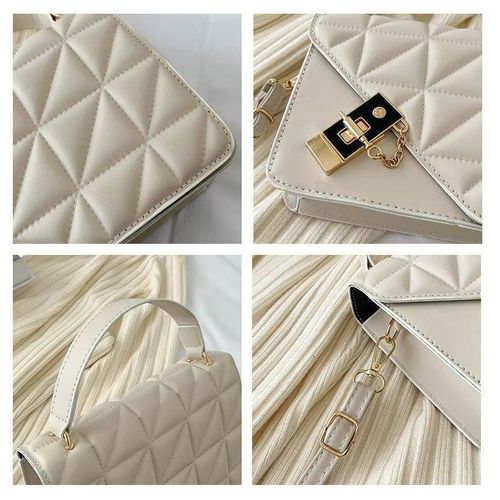 product_image_name-Fashion-Ladies Handbag Leather Handbags Women Crossbody Bag Shoulder Bags Sling Bag Hobo Bag White-5