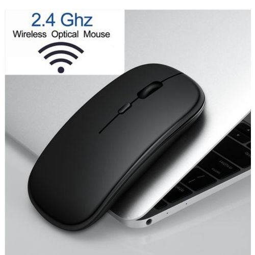 Generic Mini Souris Sans Fil Rechargeable 2.4G noir - Prix pas cher