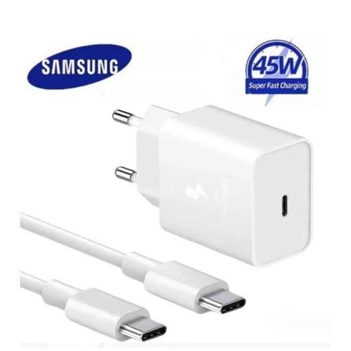 Generic Chargeur Compatible Samsung 45W TYPE USB-C To USB-C